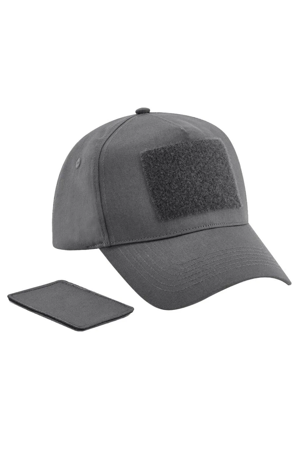 Бейсболка со съемной нашивкой Beechfield, серый
Бейсболка со съемной нашивкой Beechfield, серый