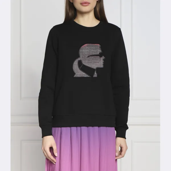 Толстовка обычного кроя Karl Lagerfeld, черный
Толстовка обычного кроя Karl Lagerfeld, черный