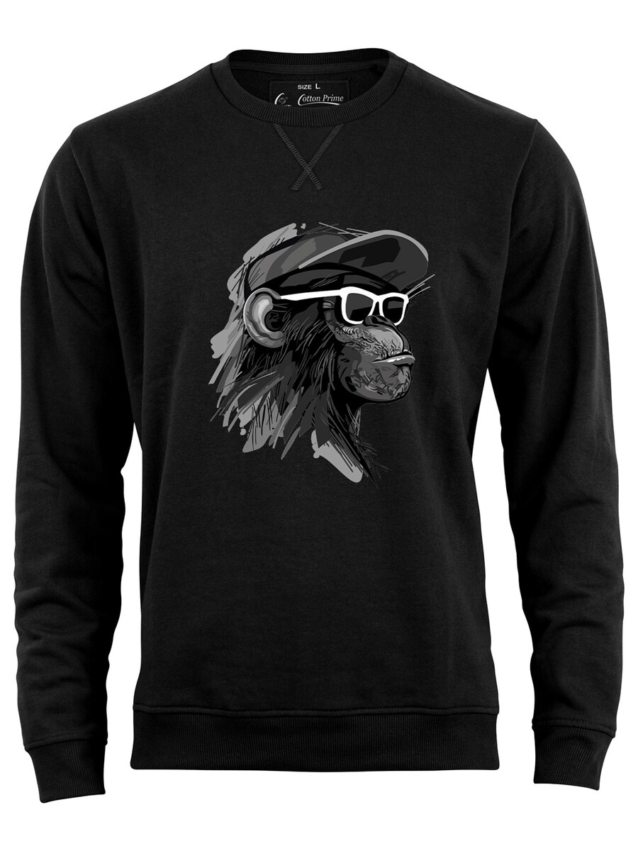 Толстовка Cotton Prime Cool Monkey Mit Brille, черный
Толстовка Cotton Prime Cool Monkey Mit Brille, черный