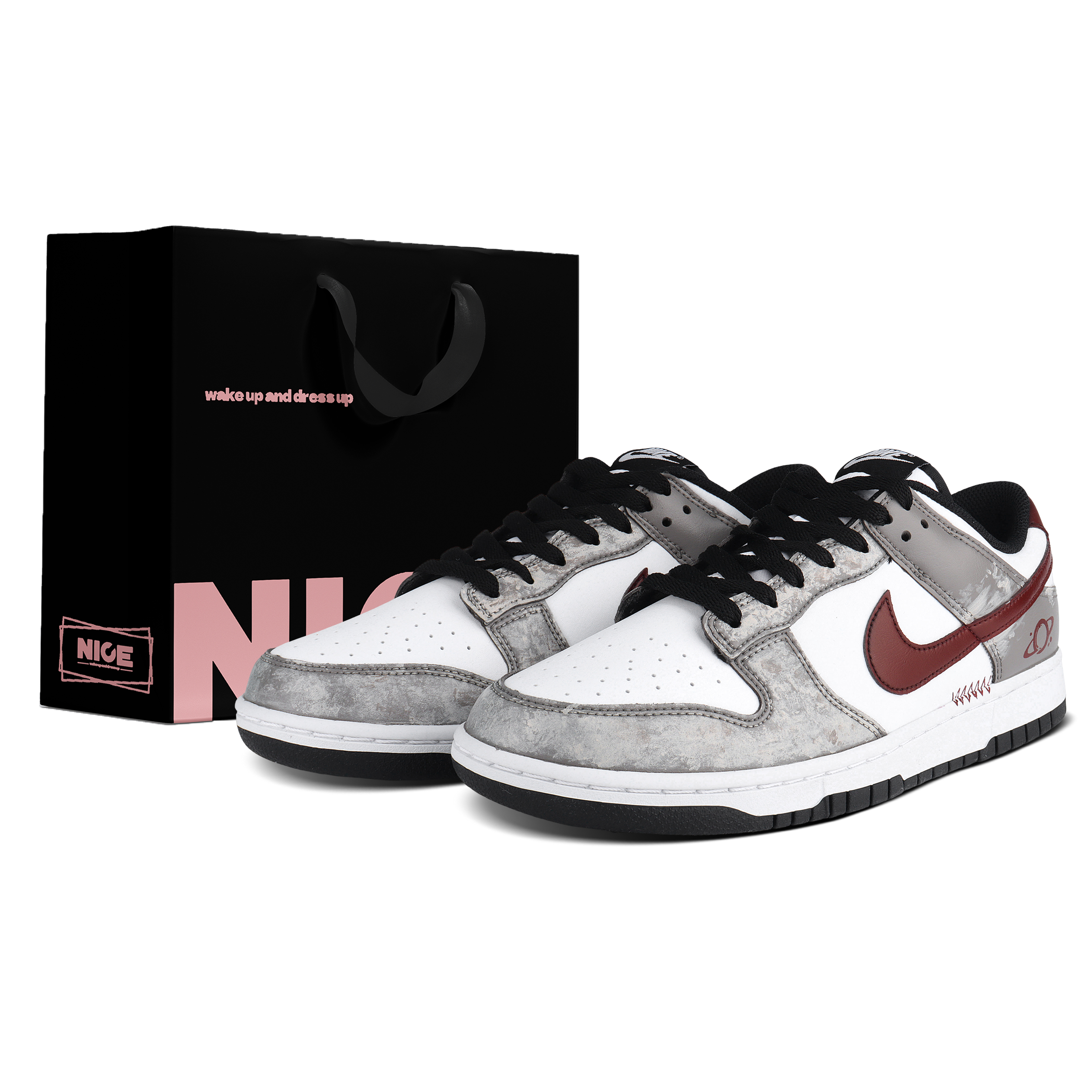 Nike Кроссовки для скейтбординга Dunk Slip Resistant Abrasion Resistant низкие, unisex, серый, белый, красный
Nike Кроссовки для скейтбординга Dunk Slip Resistant Abrasion Resistant низкие, unisex, серый, белый, красный