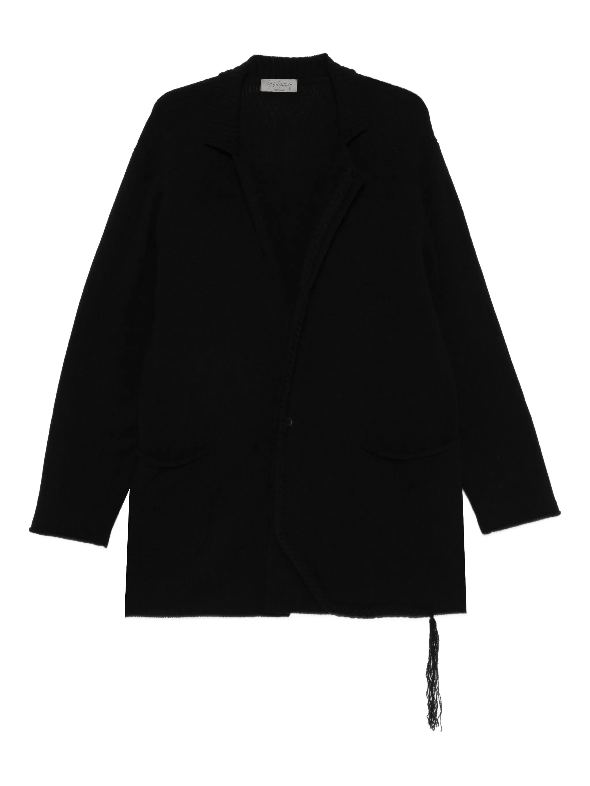 Шерстяной кардиган Yohji Yamamoto, черный
Шерстяной кардиган Yohji Yamamoto, черный