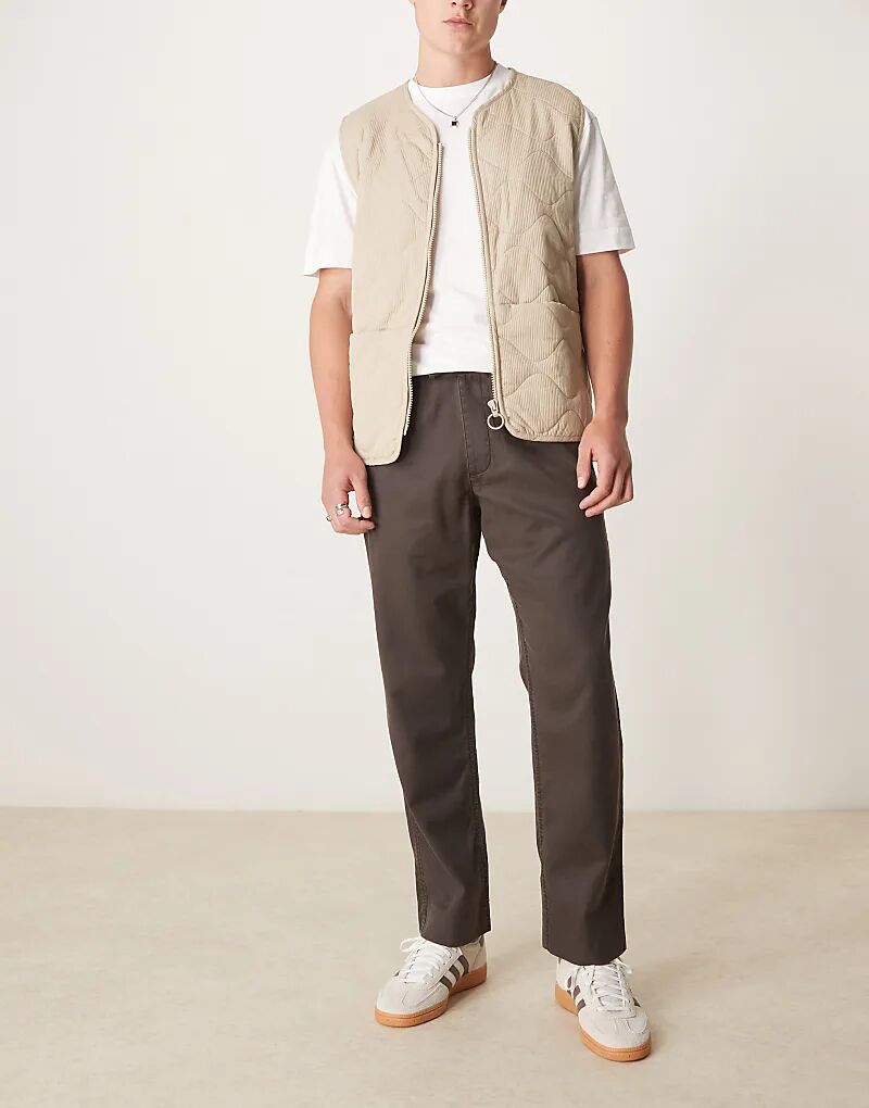 Свободные брюки Abercrombie & Fitch коричневого цвета
Свободные брюки Abercrombie & Fitch коричневого цвета