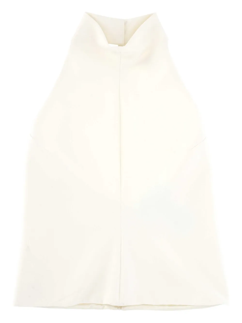 Топ с высоким воротником и вырезом халтер Federica Tosi, нейтральный
Топ с высоким воротником и вырезом халтер Federica Tosi, нейтральный