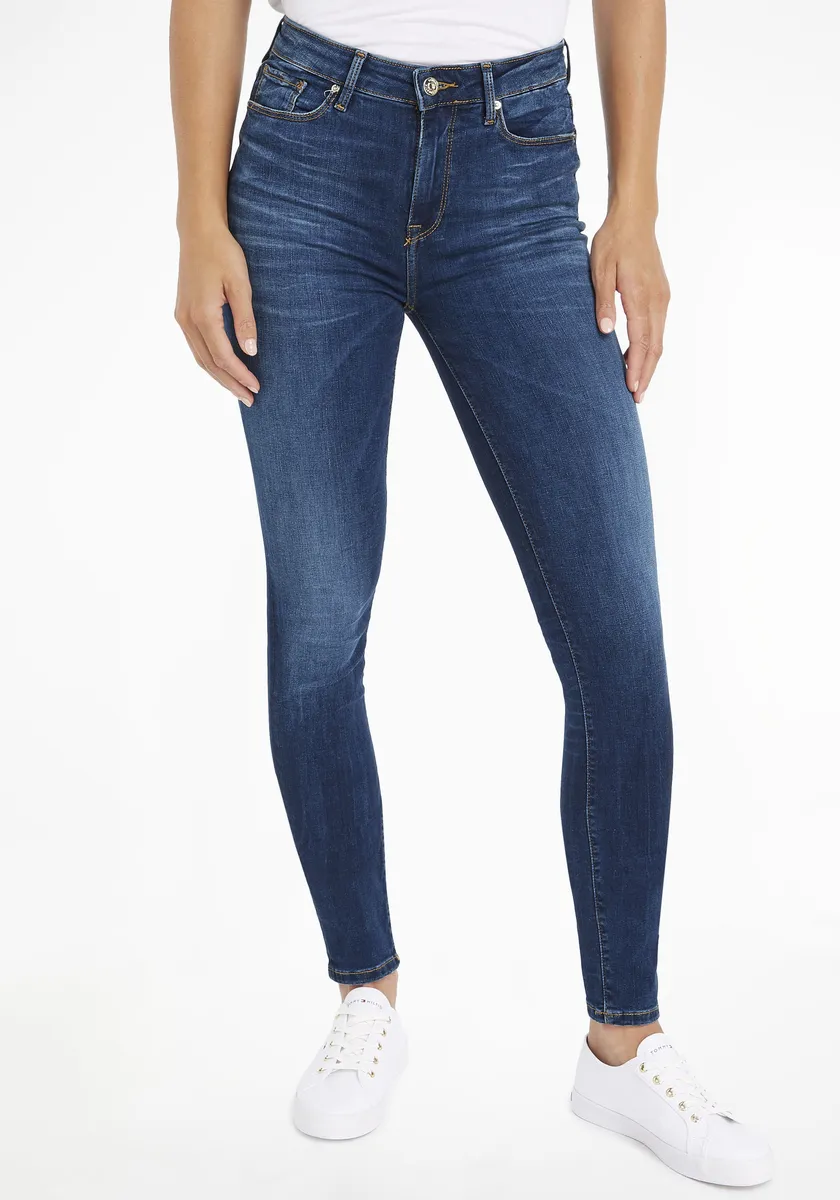 Джинсы скинни Tommy Hilfiger "COMO SKINNY RW DOREEN" (TH FLEX COMO SKINNY RW), с эффектом выцветания и флажком с логотипом Tommy Hilfiger, цвет Doreen
Джинсы скинни Tommy Hilfiger "COMO SKINNY RW DOREEN" (TH FLEX COMO SKINNY RW), с эффектом выцветания и флажком с логотипом Tommy Hilfiger, цвет Doreen