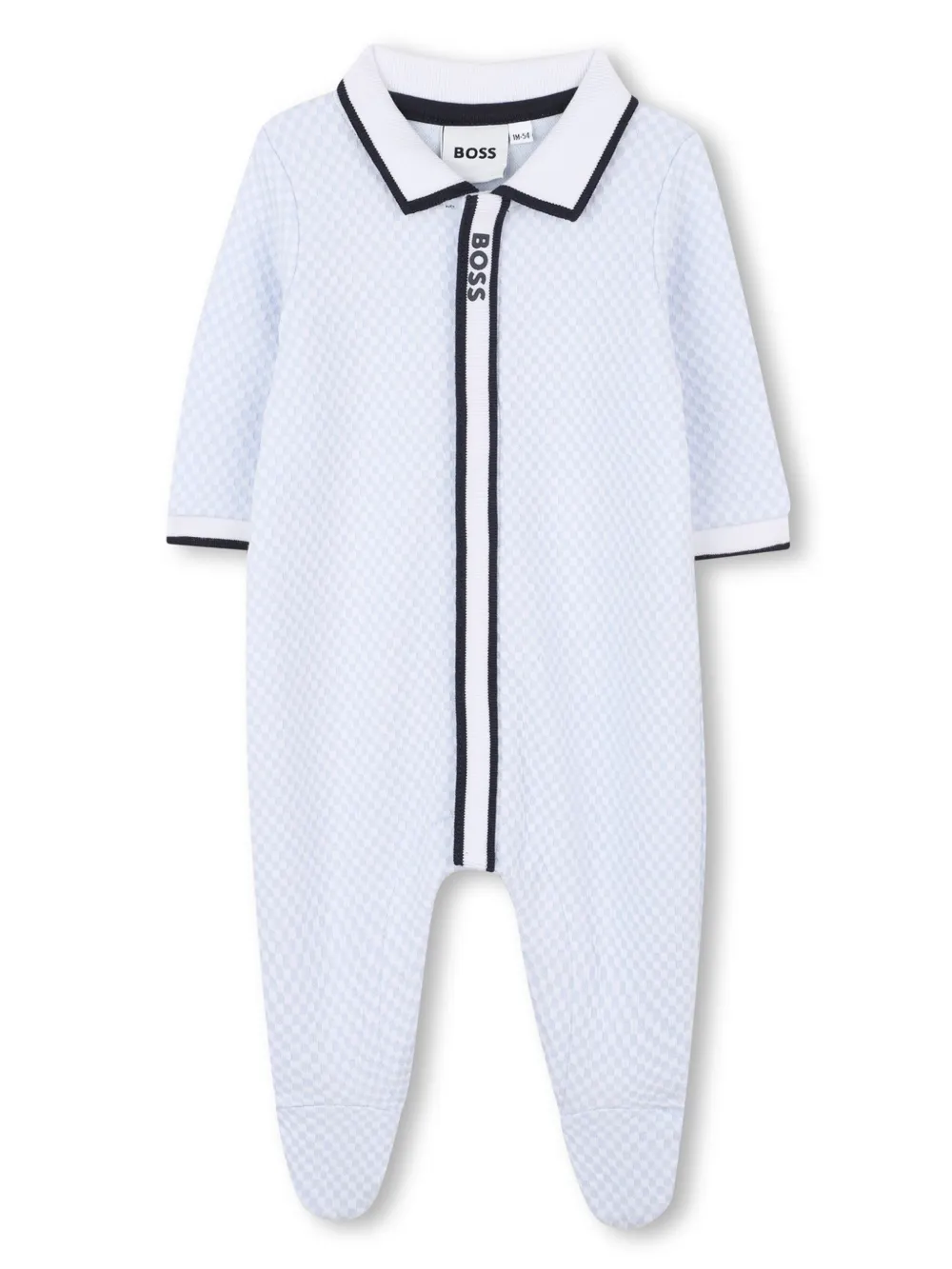 Пижама в клетку Boss Kidswear, синий
Пижама в клетку Boss Kidswear, синий