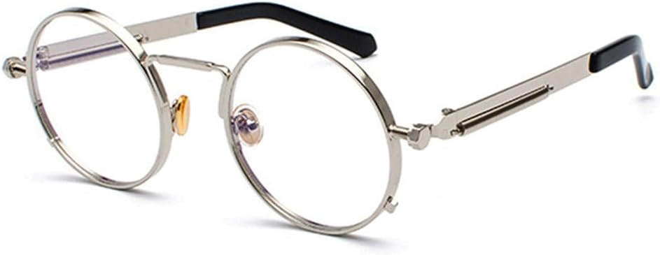 Панк-солнцезащитные очки для мужчин и женщин, ретро, круглые, в стиле «паровой ковер», маленькие круглые, винтажные, в металлической оправе, очки для вождения KTUCN, Silver Clear
Панк-солнцезащитные очки для мужчин и женщин, ретро, круглые, в стиле «паровой ковер», маленькие круглые, винтажные, в металлической оправе, очки для вождения KTUCN, Silver Clear