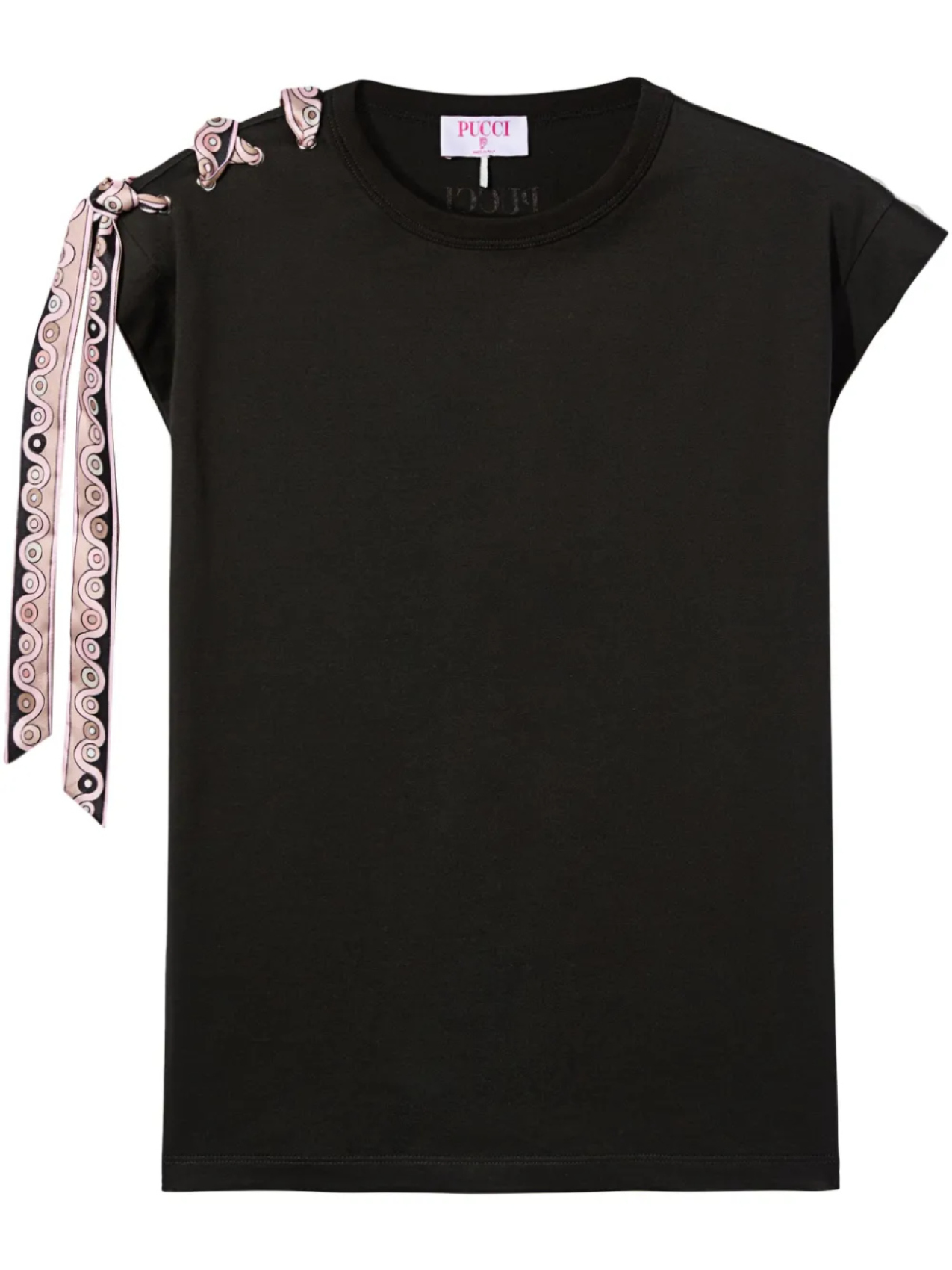 Футболка из хлопка PUCCI, черный
Футболка из хлопка PUCCI, черный
