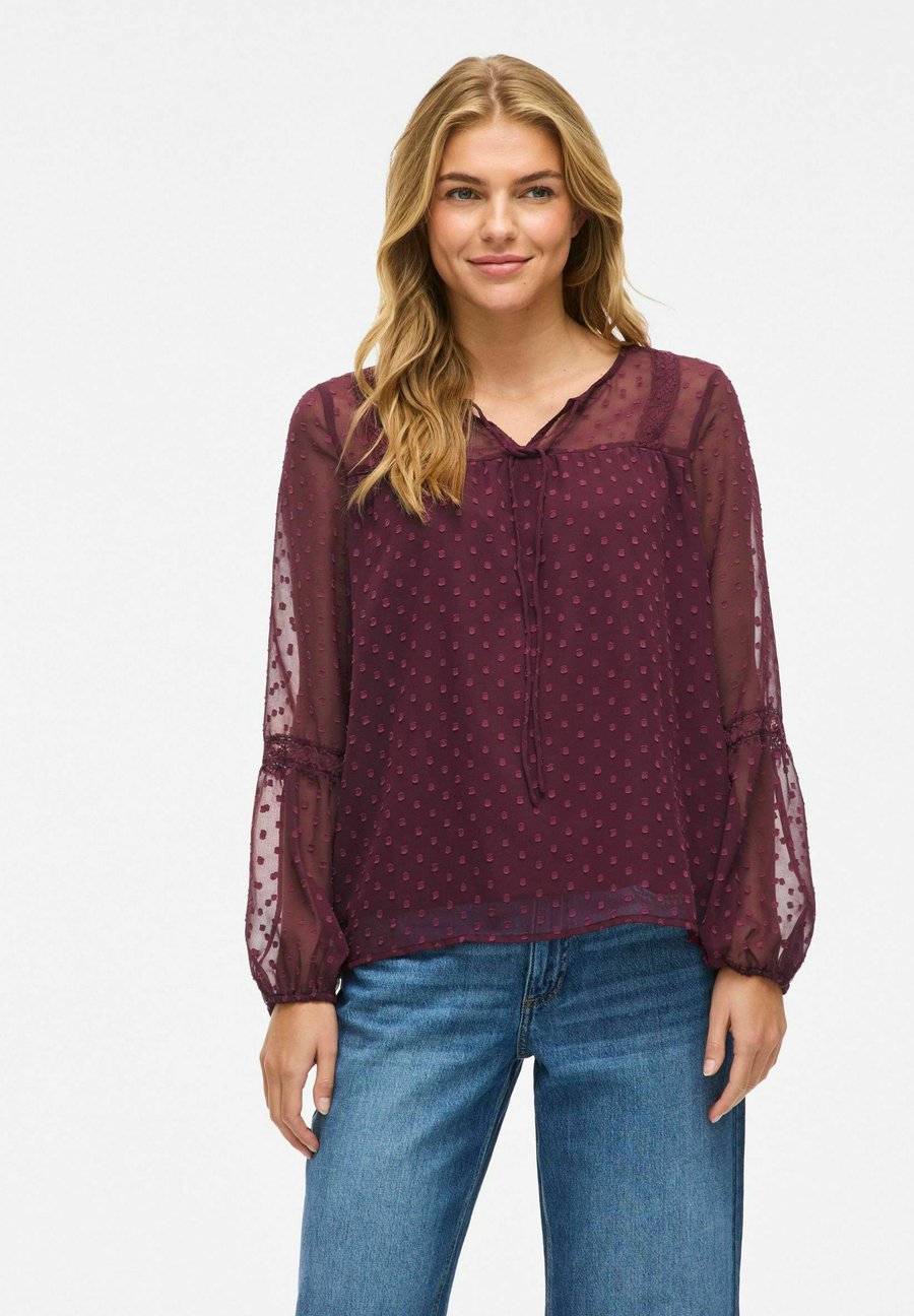 Блуза VILA VIEDEE, Fig/Bordeaux
Блуза VILA VIEDEE, Fig/Bordeaux