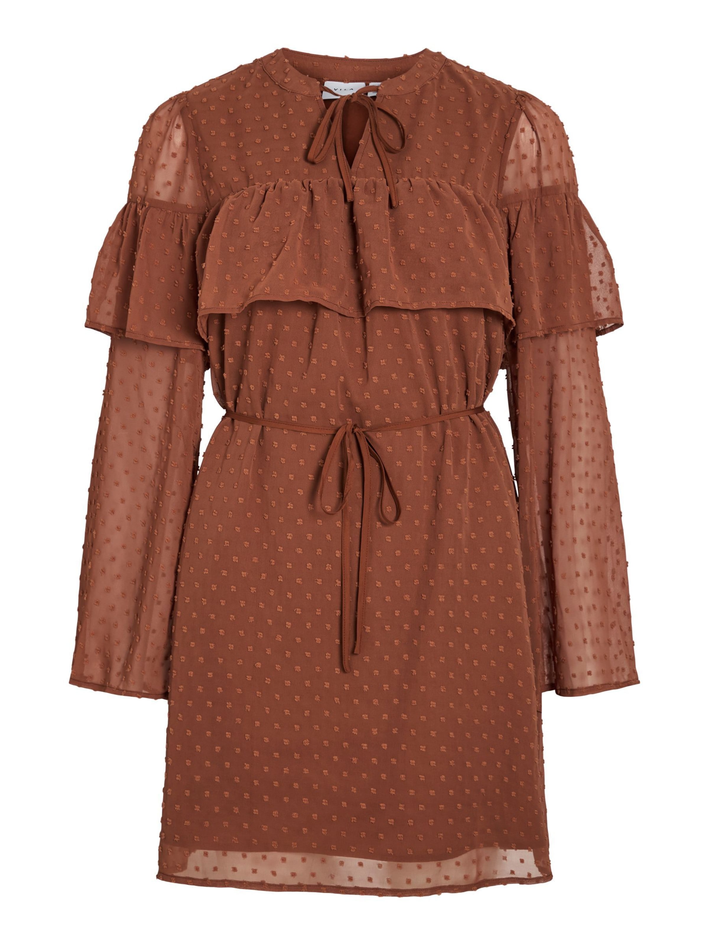 VILA Платье 'VIDobby' в темно-оранжевом цвете
VILA Платье 'VIDobby' в темно-оранжевом цвете