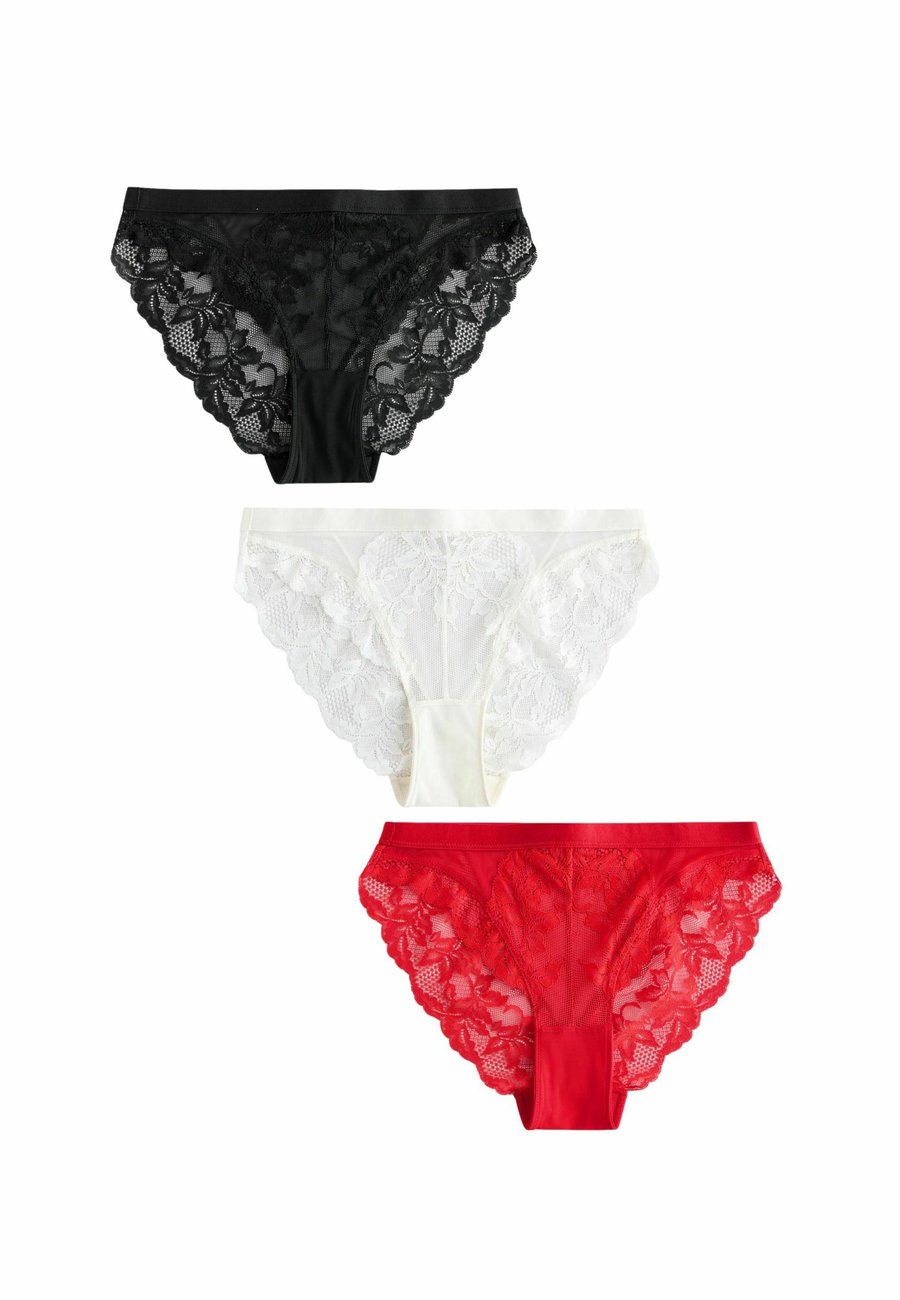Брифы Next 3 PACK, Black Red Cream/Black
Брифы Next 3 PACK, Black Red Cream/Black