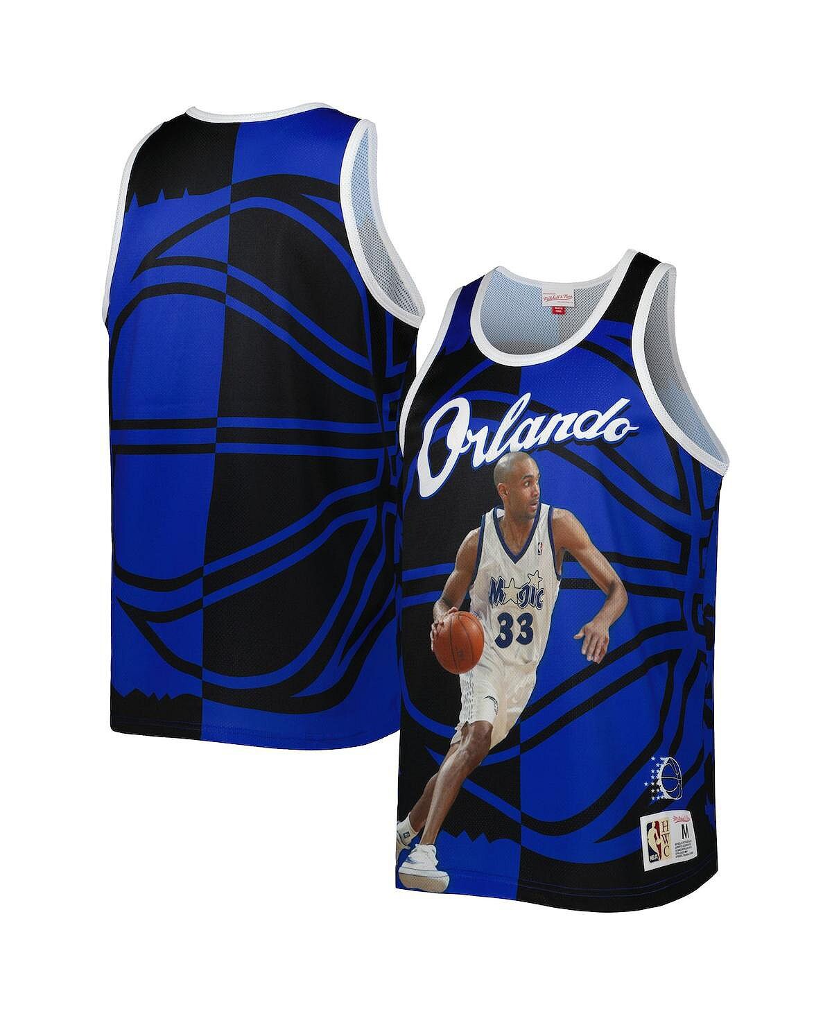 Мужская синяя и черная сублимированная майка Grant Hill Orlando Magic Player Mitchell & Ness
Мужская синяя и черная сублимированная майка Grant Hill Orlando Magic Player Mitchell & Ness