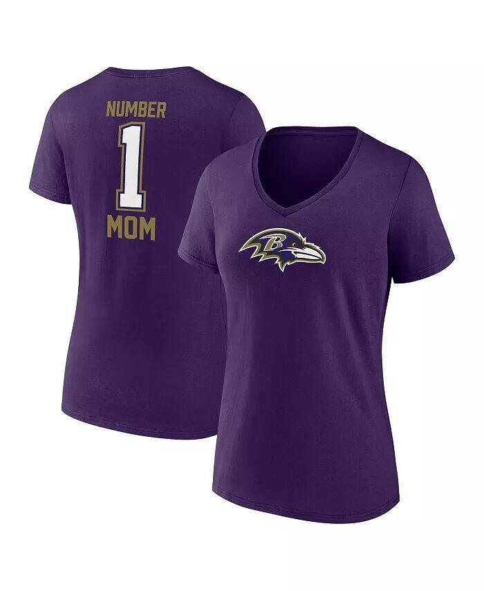 Женская фиолетовая футболка с v-образным вырезом ко Дню матери Baltimore Ravens Fanatics, фиолетовый
Женская фиолетовая футболка с v-образным вырезом ко Дню матери Baltimore Ravens Fanatics, фиолетовый