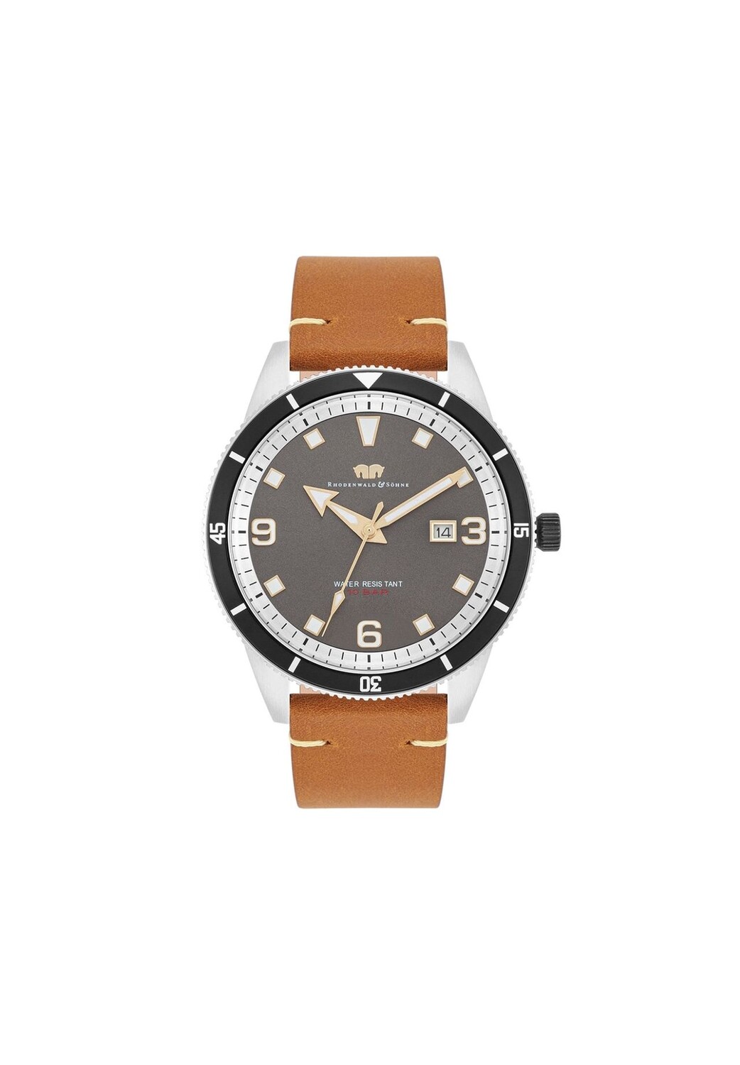 Кварцевые часы Vintage II из натуральной кожи коричневого цвета RHODENWALD & SÖHNE, коричневый
Кварцевые часы Vintage II из натуральной кожи коричневого цвета RHODENWALD & SÖHNE, коричневый