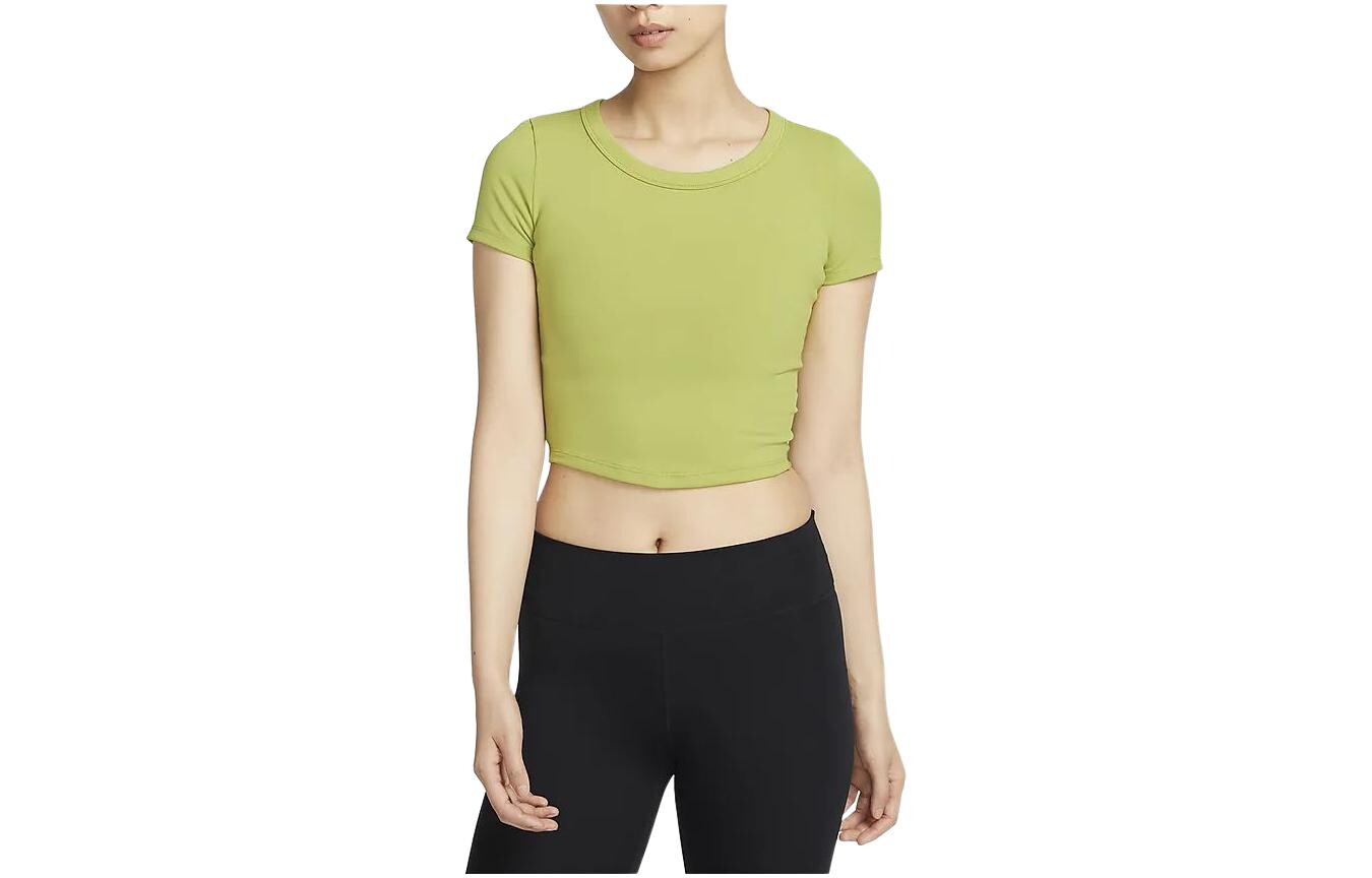 Футболка женская грушевидная зеленая Nike
Футболка женская грушевидная зеленая Nike