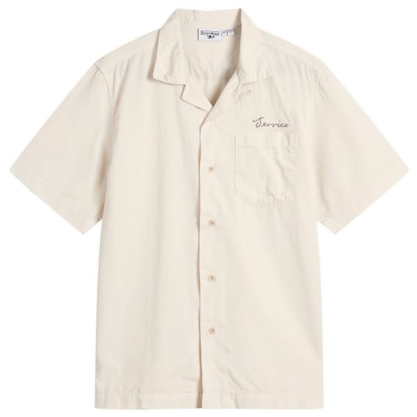 Рубашка с надписью «Курорт» Service Works, цвет salt
Рубашка с надписью «Курорт» Service Works, цвет salt