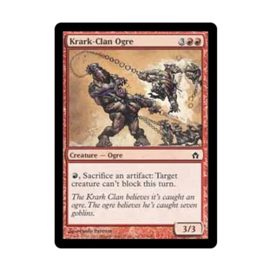 CCG Огр из клана Крарк (К), MTG - Fifth Dawn
CCG Огр из клана Крарк (К), MTG - Fifth Dawn