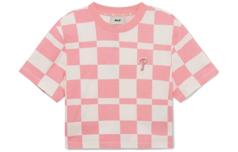 Футболка с рукавом дроп-шоулдер женская розовая MLB
Футболка с рукавом дроп-шоулдер женская розовая MLB