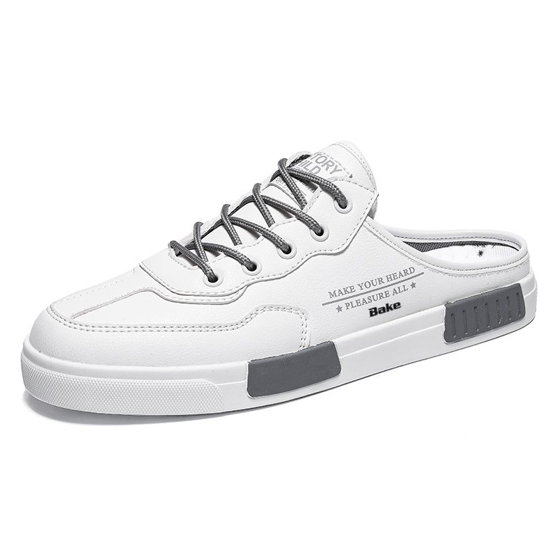 BAKE Резиновые подошвы Бесшумные Устойчивые к запаху Противоскользящие Закрытые тапочки для мужчин Бело-серые, цвет White Gray
BAKE Резиновые подошвы Бесшумные Устойчивые к запаху Противоскользящие Закрытые тапочки для мужчин Бело-серые, цвет White Gray