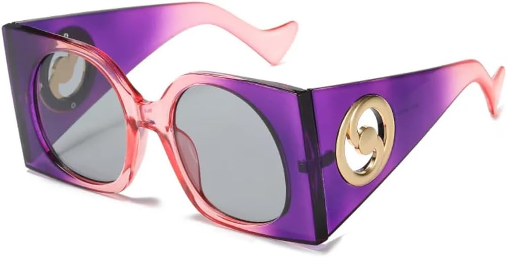 Разноцветные квадратные солнцезащитные очки для женщин и мужчин, двухцветная оправа, дорожные очки с защитой от УФ-излучения UV400, мужские, класса люкс UATXTAU, Purple
Разноцветные квадратные солнцезащитные очки для женщин и мужчин, двухцветная оправа, дорожные очки с защитой от УФ-излучения UV400, мужские, класса люкс UATXTAU, Purple