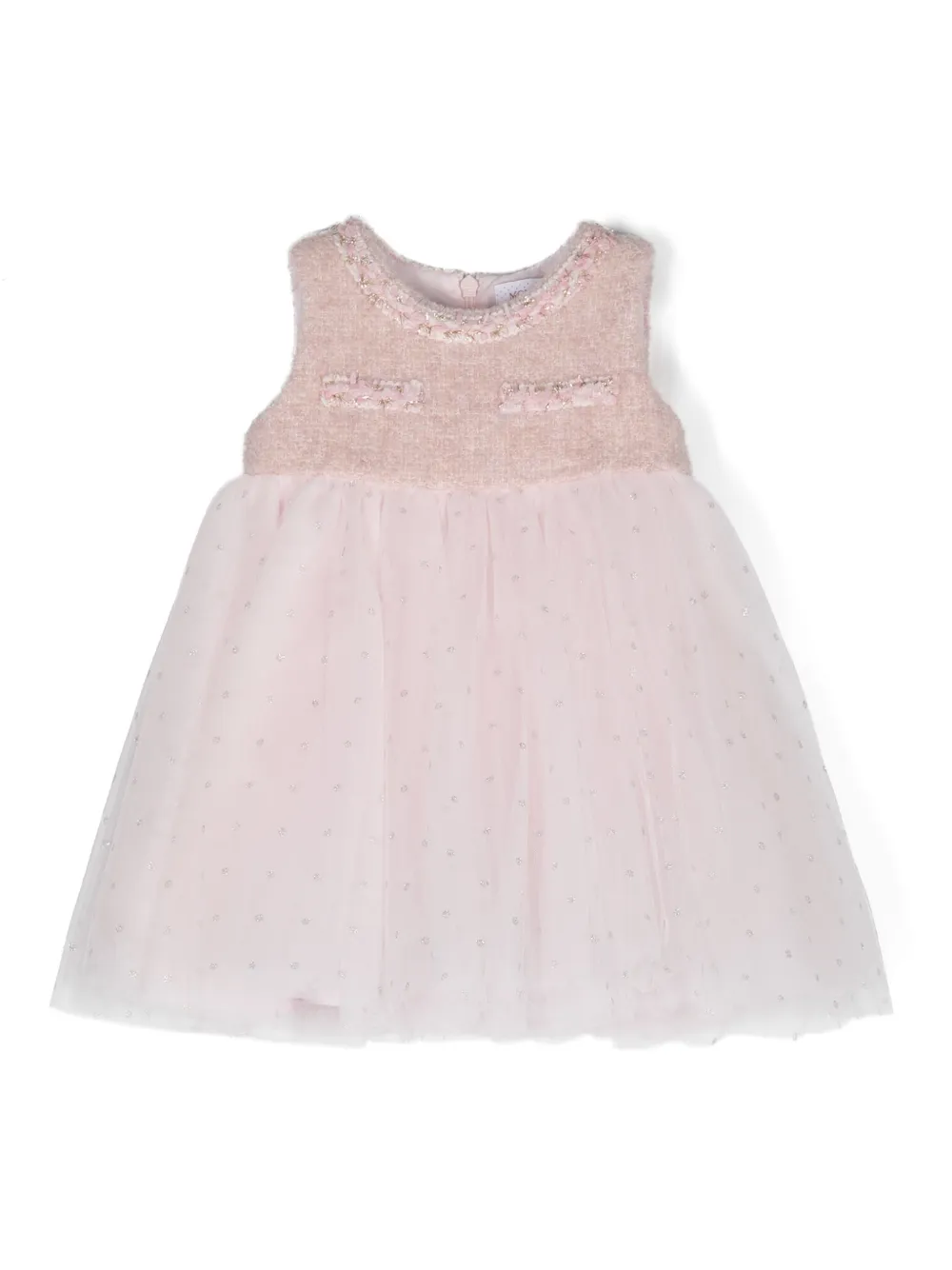 Платье из тюля в горох Monnalisa, розовый
Платье из тюля в горох Monnalisa, розовый