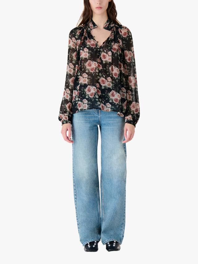 Топ Lazula с цветочным принтом IRO, Black/Multi
Топ Lazula с цветочным принтом IRO, Black/Multi