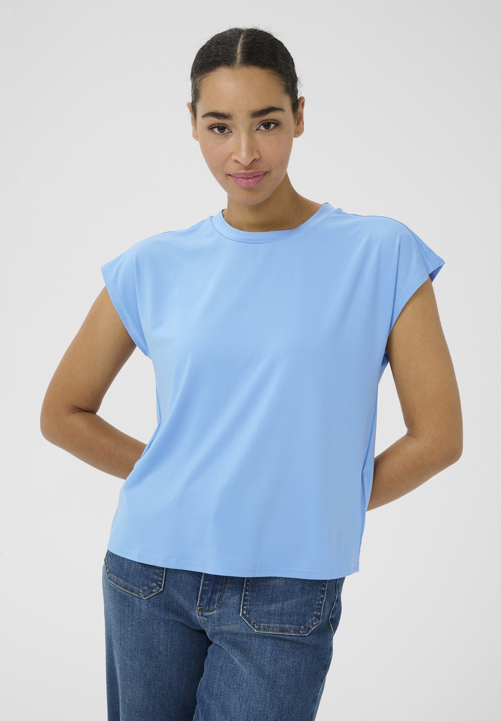 Базовая футболка KAMORINA Kaffe, синий
Базовая футболка KAMORINA Kaffe, синий