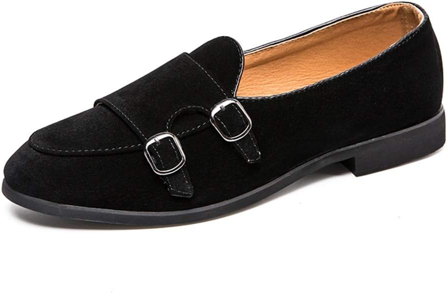 Мужские замшевые мокасины для вождения, повседневные туфли с монк-ремешком, лодочные туфли, мокасины из искусственной кожи, уютные и легкие Zestrelax, черный
Мужские замшевые мокасины для вождения, повседневные туфли с монк-ремешком, лодочные туфли, мокасины из искусственной кожи, уютные и легкие Zestrelax, черный