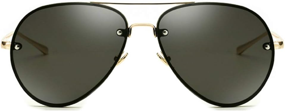 Солнцезащитные очки-авиаторы с двойной перемычкой и металлическими оправами для женщин и мужчин, защита от УФ-излучения UV400, модный дизайн без оправы Zentavi, Clear Black
Солнцезащитные очки-авиаторы с двойной перемычкой и металлическими оправами для женщин и мужчин, защита от УФ-излучения UV400, модный дизайн без оправы Zentavi, Clear Black