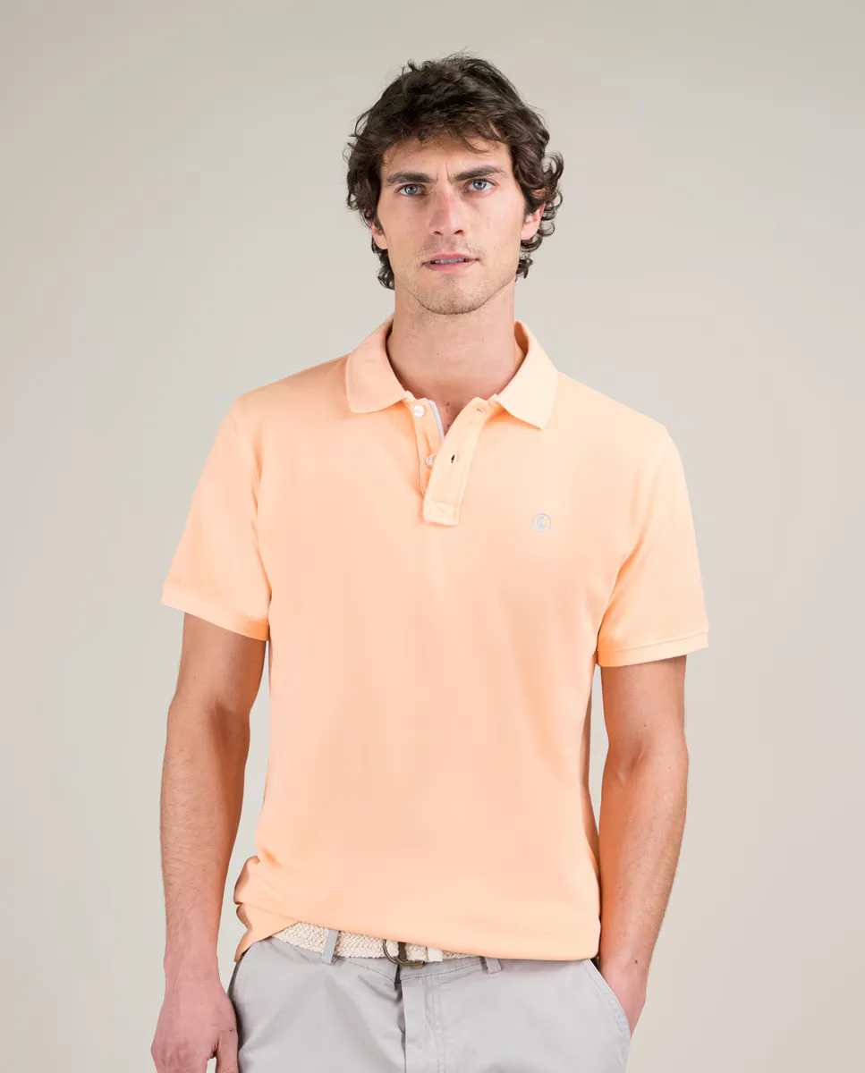 Мужская рубашка-поло с короткими рукавами из пике, окрашенная в готовом виде El Ganso, оранжевый
Мужская рубашка-поло с короткими рукавами из пике, окрашенная в готовом виде El Ganso, оранжевый