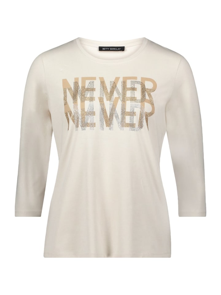 Базовая рубашка бежевого цвета Betty Barclay
Базовая рубашка бежевого цвета Betty Barclay