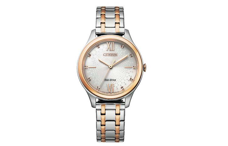 CITIZEN Женские часы Ecology Drive Collection с солнечным кварцевым механизмом, стальной браслет, белый циферблат, EM0506 77A
CITIZEN Женские часы Ecology Drive Collection с солнечным кварцевым механизмом, стальной браслет, белый циферблат, EM0506 77A