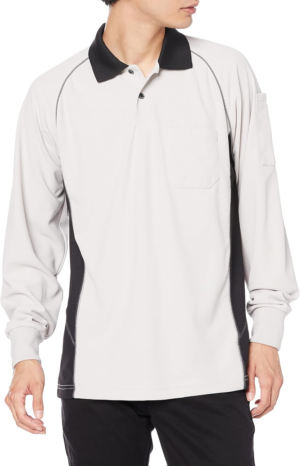 Рубашка-поло с длинным рукавом CO-COS A-3378, серебряный
Рубашка-поло с длинным рукавом CO-COS A-3378, серебряный