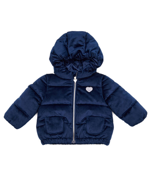 Куртка детская Guess утепленная стеганая с капюшоном, синий
Куртка детская Guess утепленная стеганая с капюшоном, синий