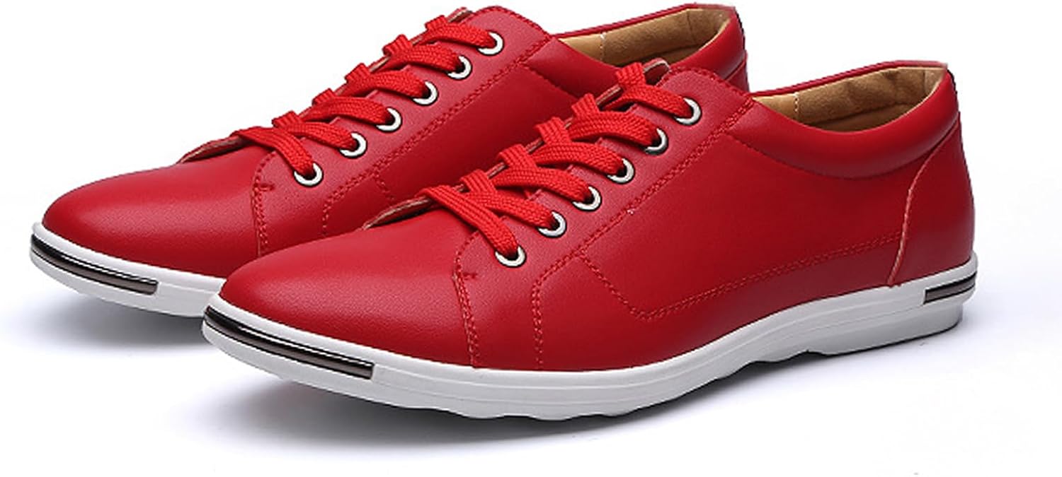Мужские повседневные кожаные кроссовки Aceptolcom, деловые и повседневные, дышащие модные кроссовки для мужчин, красный
Мужские повседневные кожаные кроссовки Aceptolcom, деловые и повседневные, дышащие модные кроссовки для мужчин, красный