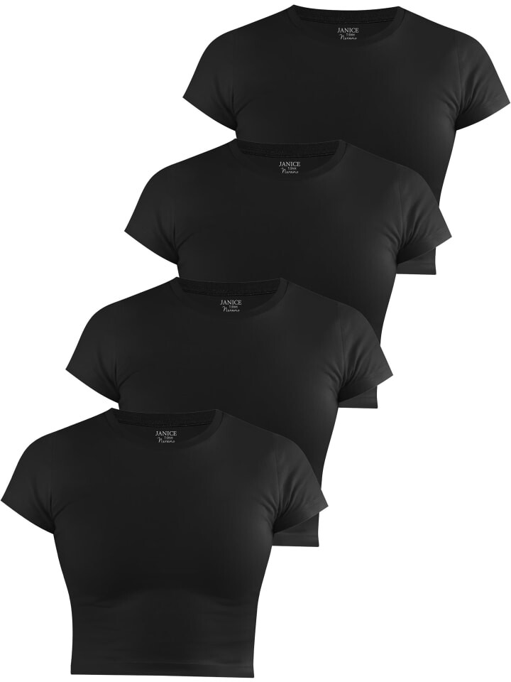 Футболка Janice hochgeschlossen Nerano, черный 
Футболка Janice hochgeschlossen Nerano, черный