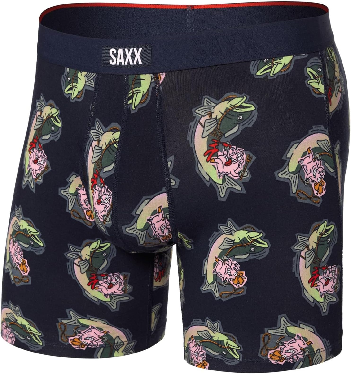 Мужские трусы-боксеры Vibe Xtra Super Soft Fly SAXX UNDERWEAR, Surf And Turf/Maritime
Мужские трусы-боксеры Vibe Xtra Super Soft Fly SAXX UNDERWEAR, Surf And Turf/Maritime