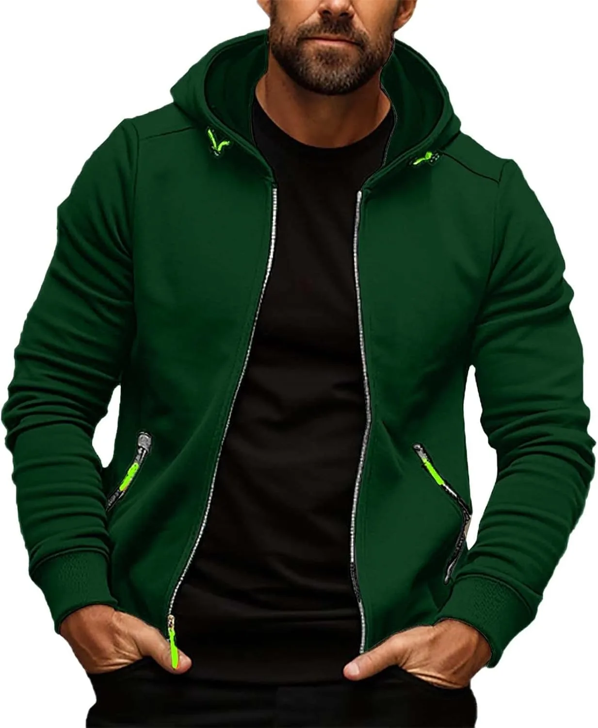 Толстовка с капюшоном evzosrz, мужская, на молнии, с карманом
Толстовка с капюшоном evzosrz, мужская, на молнии, с карманом