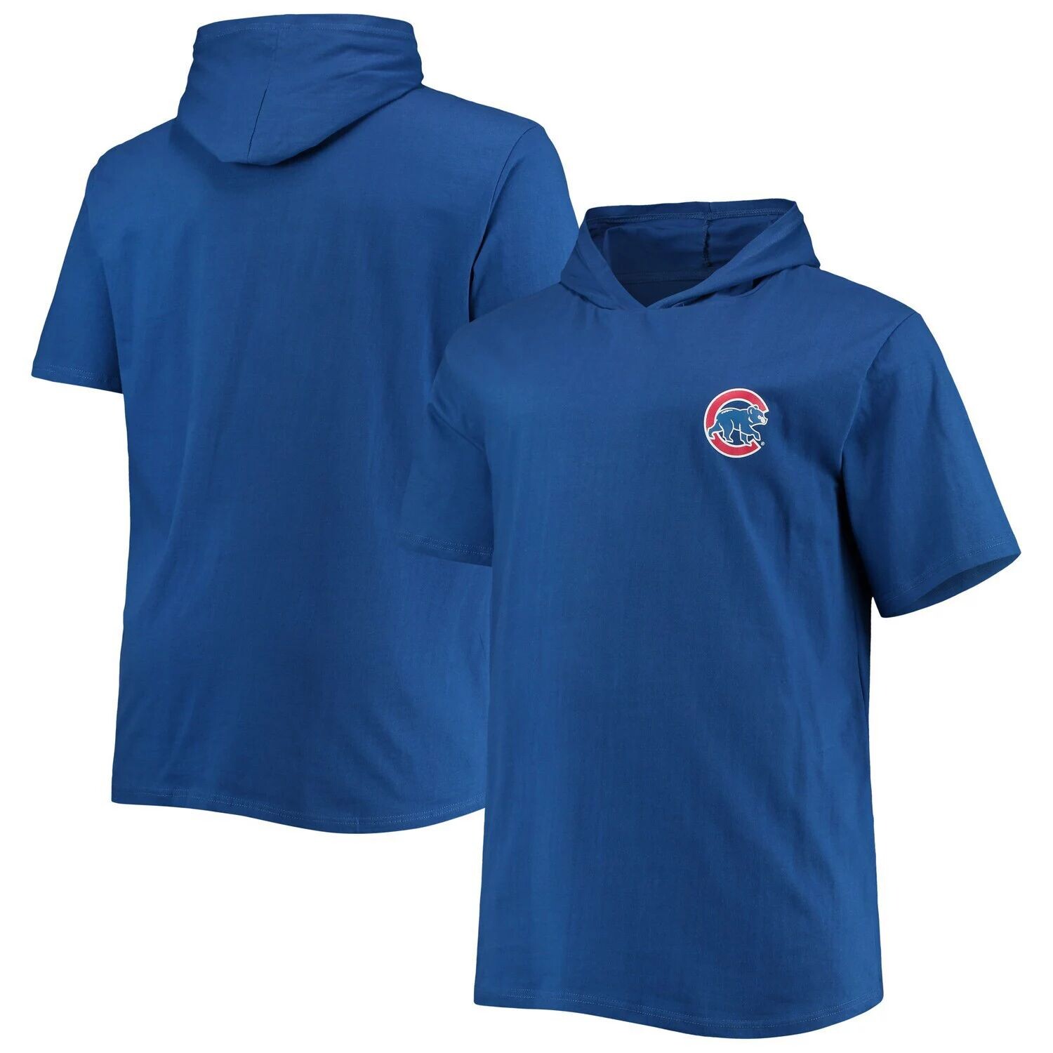 Мужская футболка с капюшоном и пуловером из джерси Royal Chicago Cubs Big & Tall с короткими рукавами
Мужская футболка с капюшоном и пуловером из джерси Royal Chicago Cubs Big & Tall с короткими рукавами