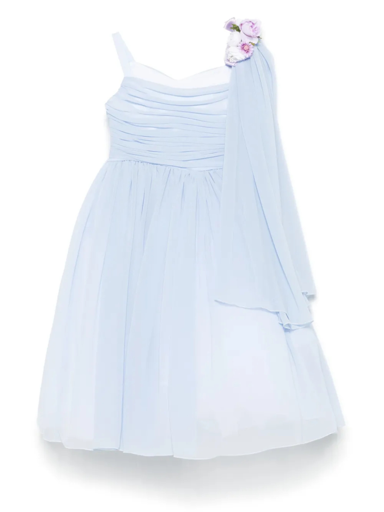 Платье Colorichiari с цветочной аппликацией, синий
Платье Colorichiari с цветочной аппликацией, синий