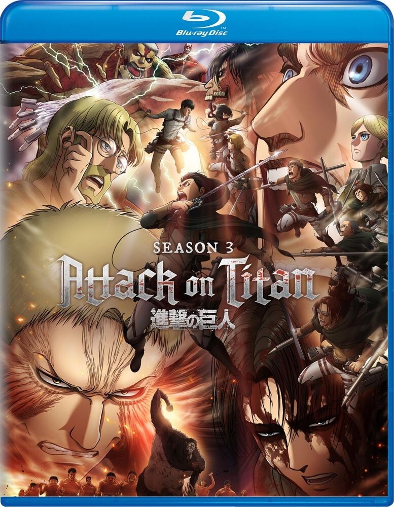 Диск Blu-ray Attack On Titan: Complete Season 3
Диск Blu-ray Attack On Titan: Complete Season 3