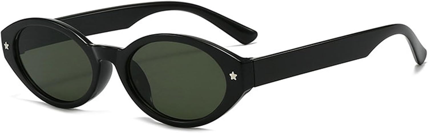 Солнцезащитные очки Willochra в стиле ретро, овальные, для женщин и мужчин, маленькие, в стиле 90-х, модные женские очки, милые очки «кошачий глаз», защита от ультрафиолета UV400, C14
Солнцезащитные очки Willochra в стиле ретро, овальные, для женщин и мужчин, маленькие, в стиле 90-х, модные женские очки, милые очки «кошачий глаз», защита от ультрафиолета UV400, C14