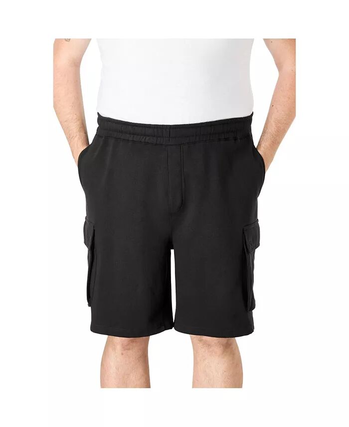 Мужские шорты-карго из флиса 10 дюймов для больших и высоких KingSize, черный
Мужские шорты-карго из флиса 10 дюймов для больших и высоких KingSize, черный