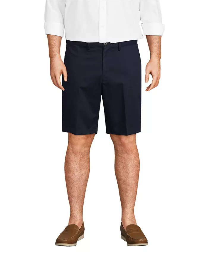 Шорты чинос Big & Tall с комфортной посадкой на талии, без стрелки, 9", не требующие глажки Lands' End, синий
Шорты чинос Big & Tall с комфортной посадкой на талии, без стрелки, 9", не требующие глажки Lands' End, синий