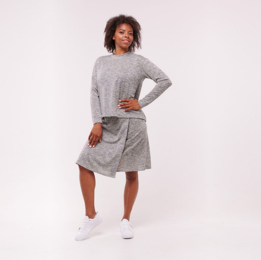 Женский топ Ava с запахом на спине и застежкой на плечах, очень мягкий SPARKIES, Heather gray
Женский топ Ava с запахом на спине и застежкой на плечах, очень мягкий SPARKIES, Heather gray