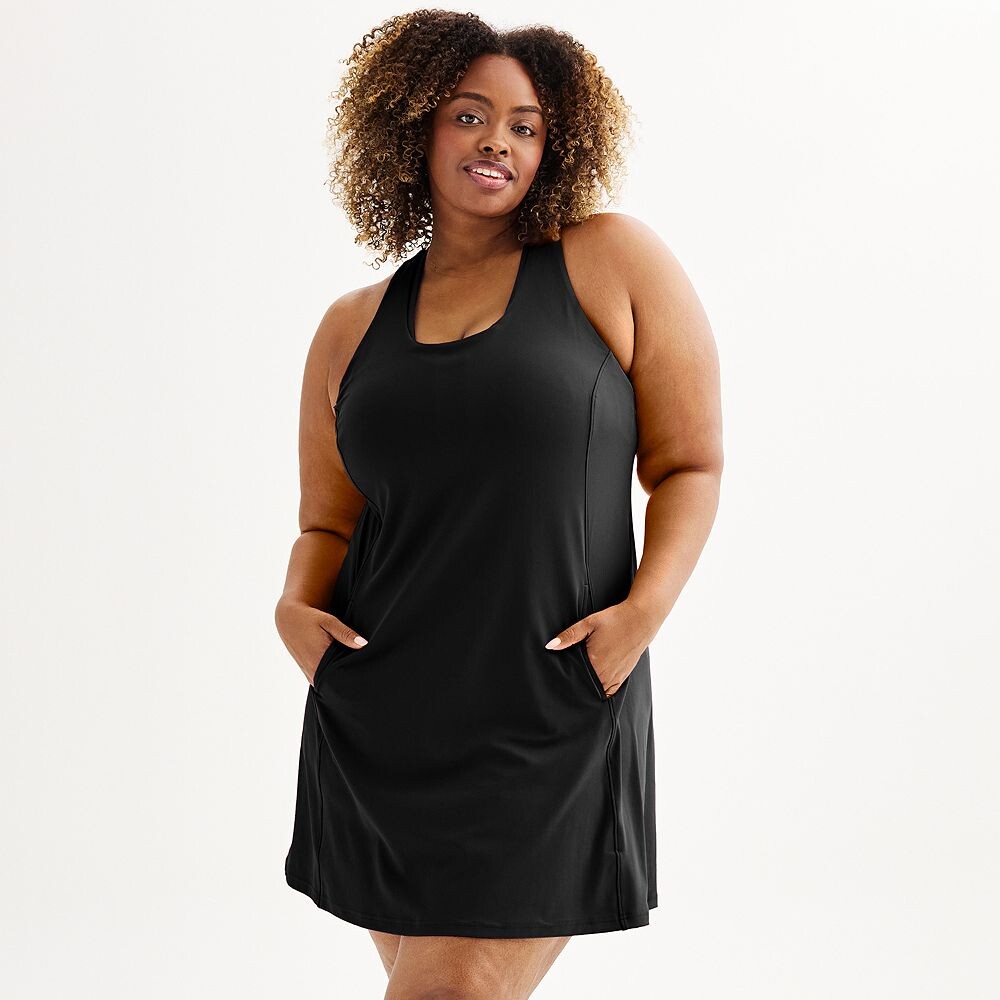 Ультраэластичное платье больших размеров Tek Gear со встроенным бюстгальтером, цвет Mineral Black
Ультраэластичное платье больших размеров Tek Gear со встроенным бюстгальтером, цвет Mineral Black