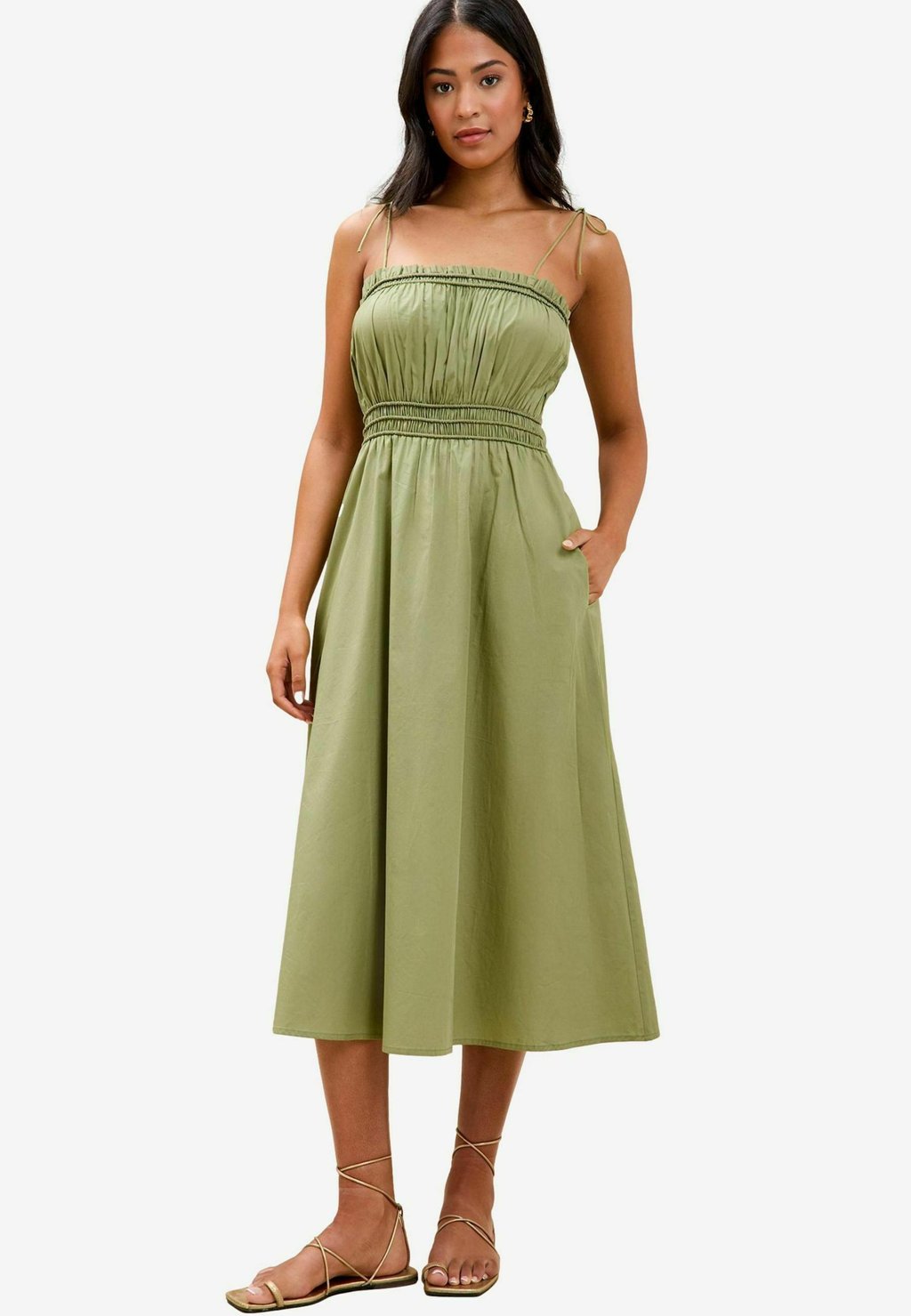 Повседневное платье Lipsy, зеленый 
Повседневное платье Lipsy, зеленый