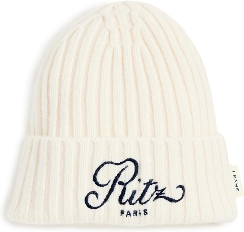 Кашемировая шапка-бини FRAME Women's x Ritz Paris, Off-White
Кашемировая шапка-бини FRAME Women's x Ritz Paris, Off-White