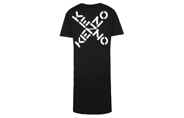 Платье женское Kenzo Letter Logo с короткими рукавами, черный
Платье женское Kenzo Letter Logo с короткими рукавами, черный
