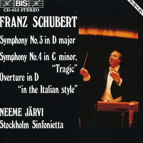 CD диск Schubert / Jarvi / Stockholm Sinfonietta: Symphonies 3 & 4
CD диск Schubert / Jarvi / Stockholm Sinfonietta: Symphonies 3 & 4