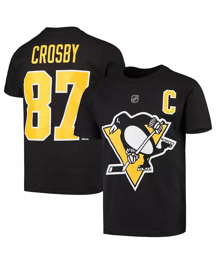 Футболка с именем и номером игрока Big Boys Sidney Crosby Black Pittsburgh Penguins Outerstuff
Футболка с именем и номером игрока Big Boys Sidney Crosby Black Pittsburgh Penguins Outerstuff